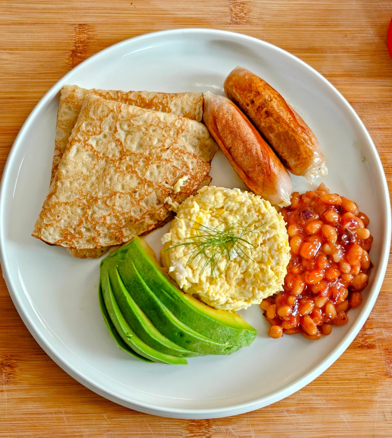 The Nekoli breakfast plate